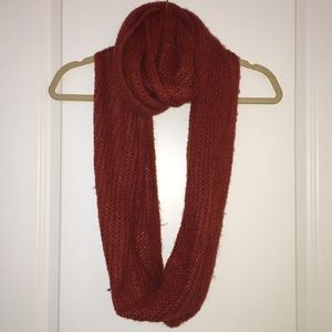 Burnt Orange Infinity Scarf
